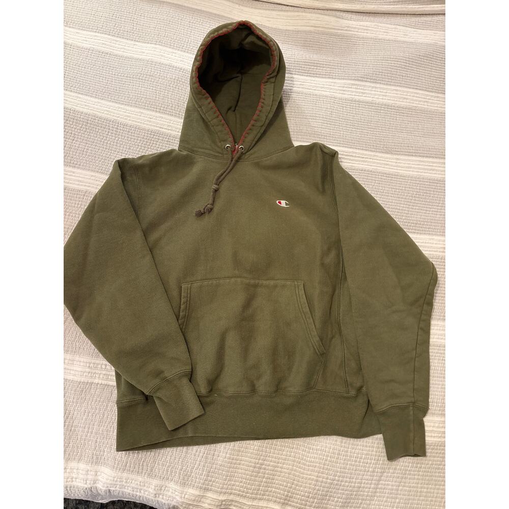 Army Green Champion Hoodie
